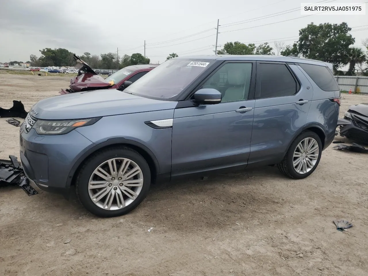 2018 Land Rover Discovery Hse Luxury VIN: SALRT2RV5JA051975 Lot: 62651544