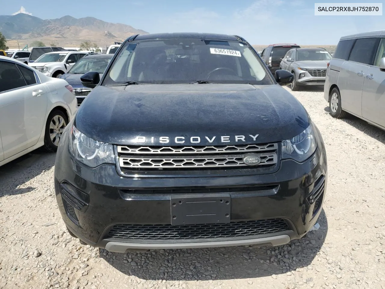 2018 Land Rover Discovery Sport Se VIN: SALCP2RX8JH752870 Lot: 63651924