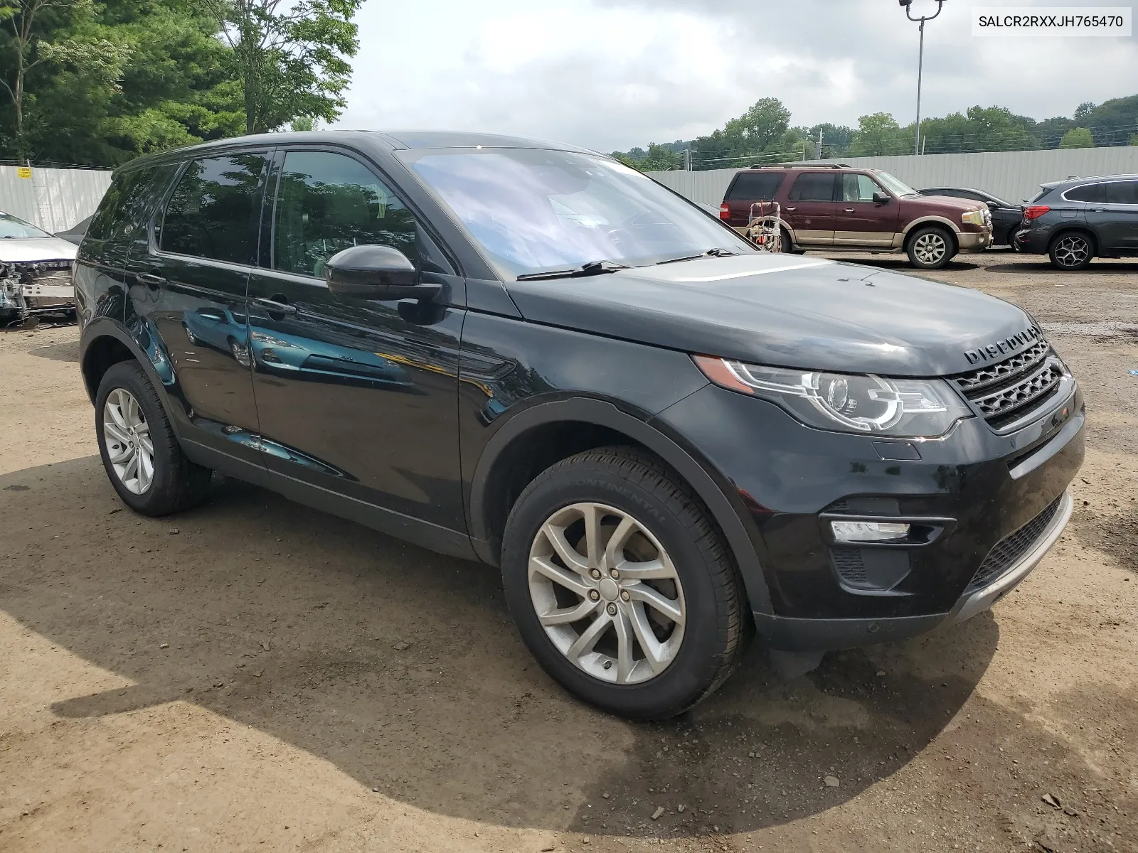 2018 Land Rover Discovery Sport Hse VIN: SALCR2RXXJH765470 Lot: 65209054