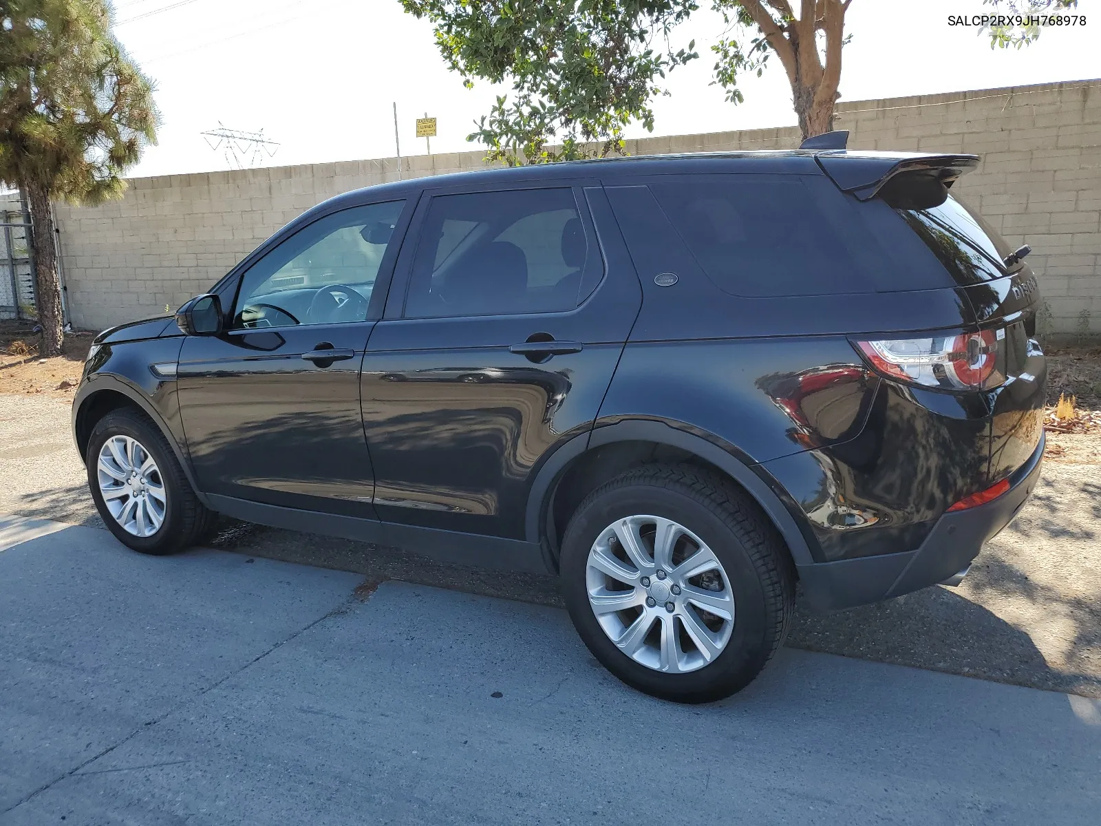 2018 Land Rover Discovery Sport Se VIN: SALCP2RX9JH768978 Lot: 65495224