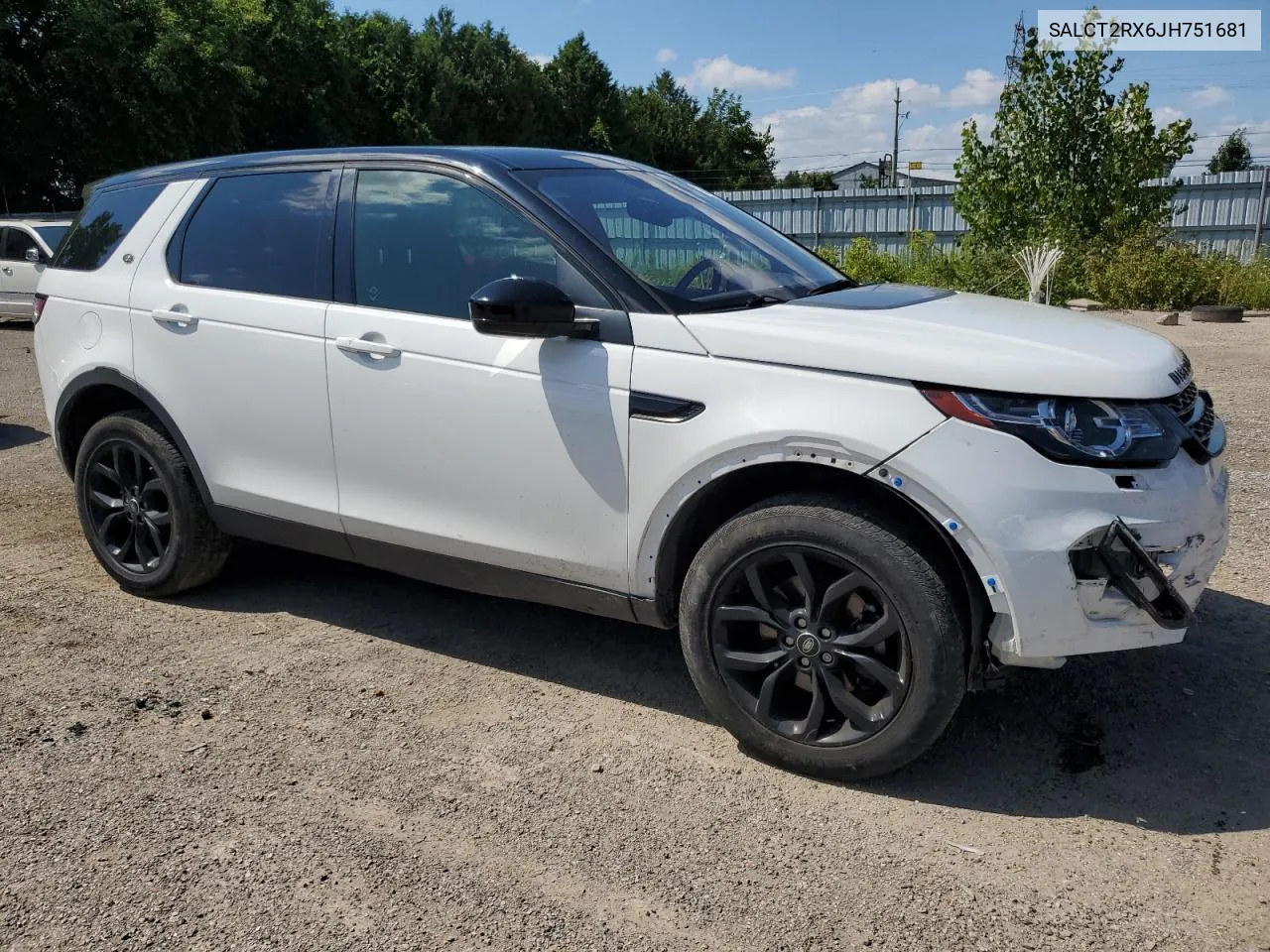 SALCT2RX6JH751681 2018 Land Rover Discovery Sport Hse Luxury