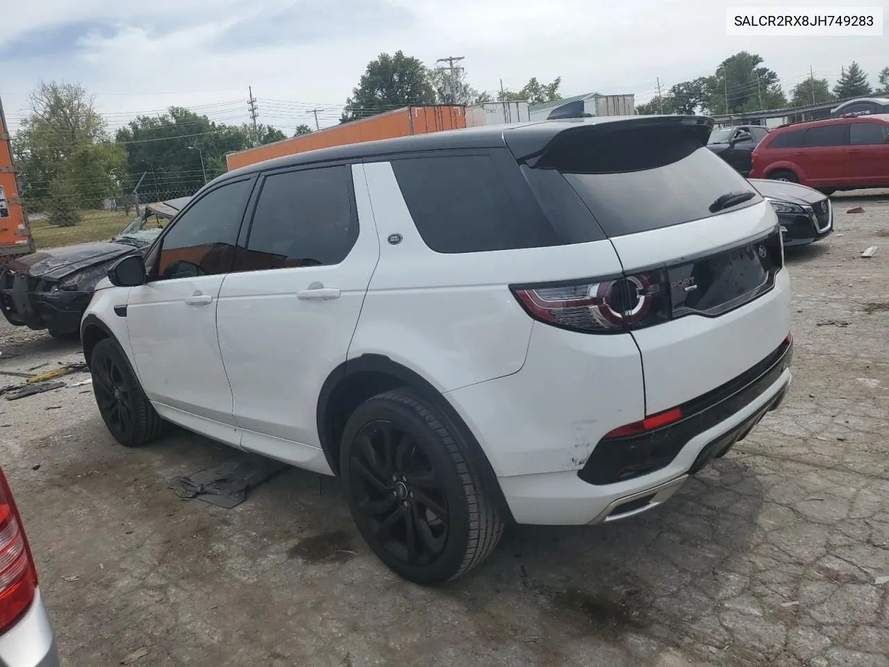 SALCR2RX8JH749283 2018 Land Rover Discovery Sport Hse