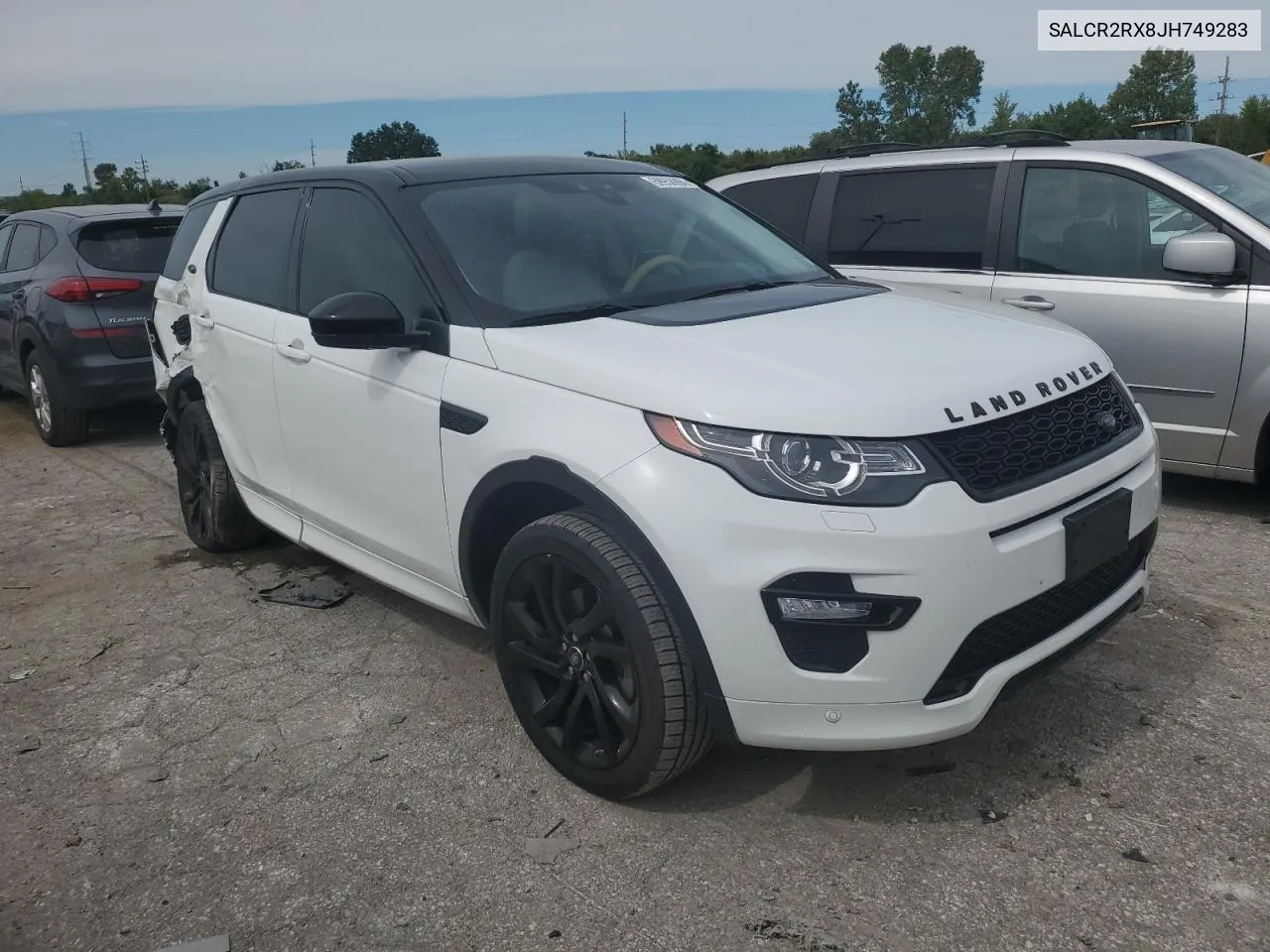 2018 Land Rover Discovery Sport Hse VIN: SALCR2RX8JH749283 Lot: 69958994