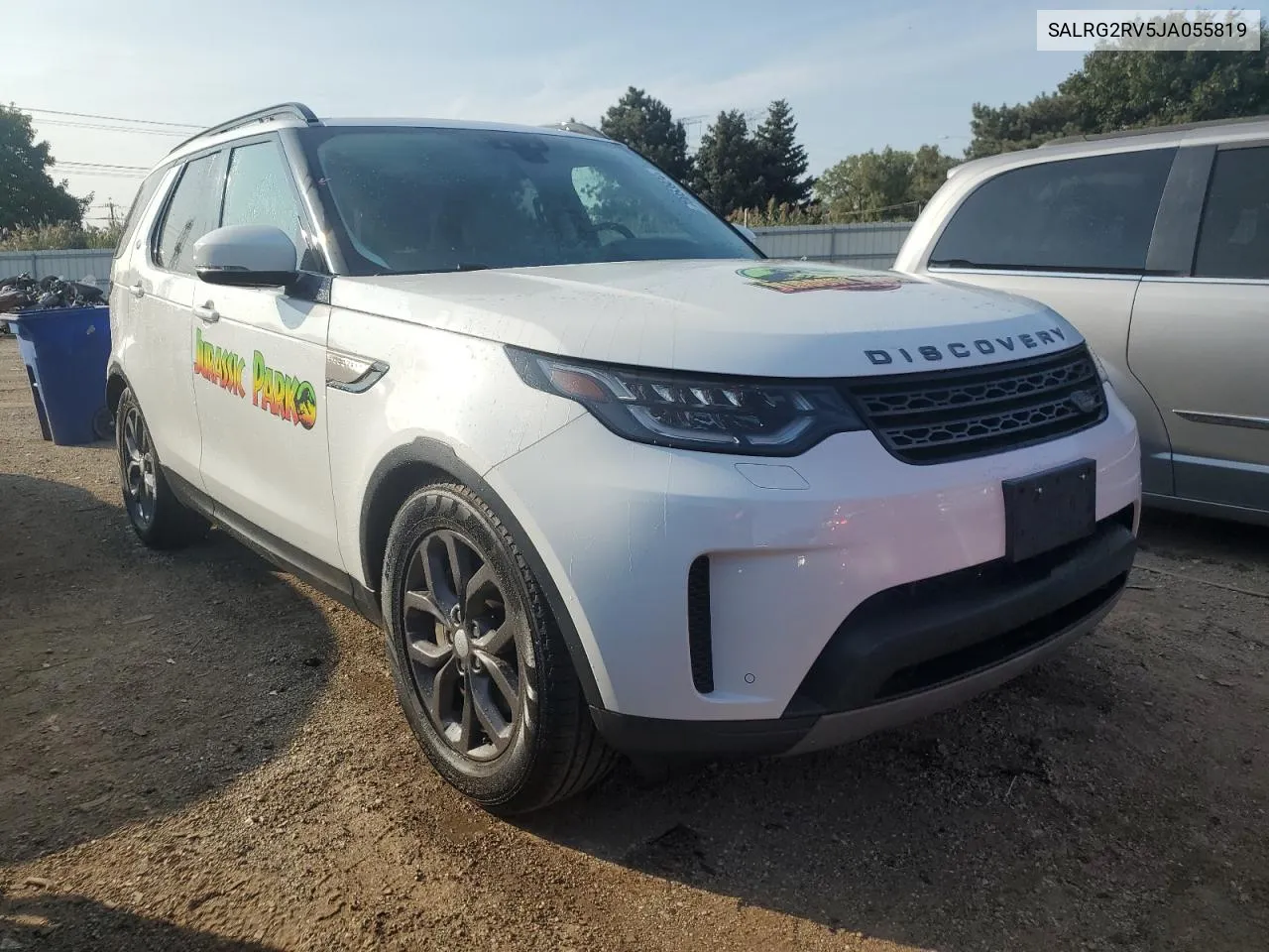 2018 Land Rover Discovery Se VIN: SALRG2RV5JA055819 Lot: 70053924