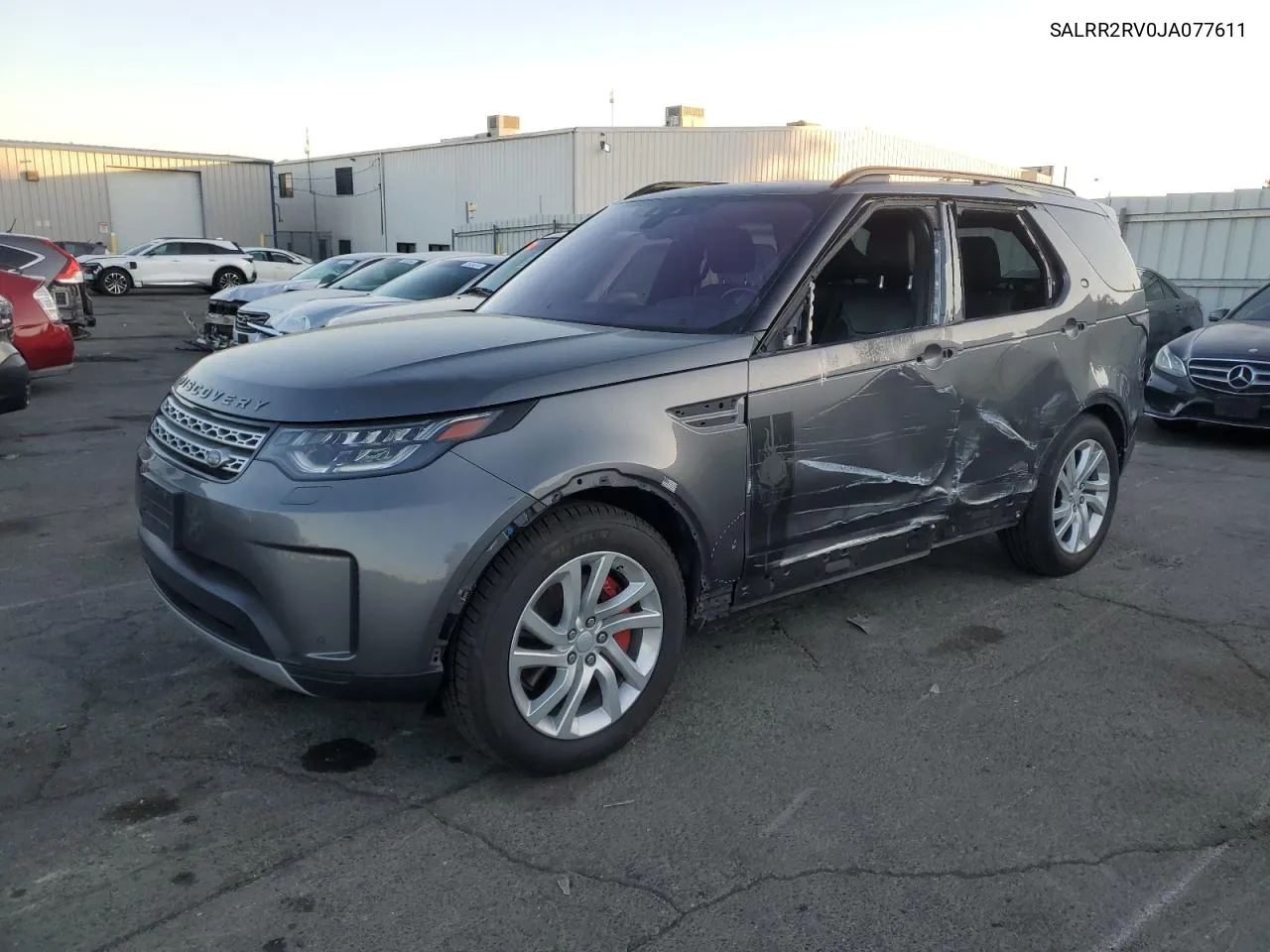 2018 Land Rover Discovery Hse VIN: SALRR2RV0JA077611 Lot: 71621404