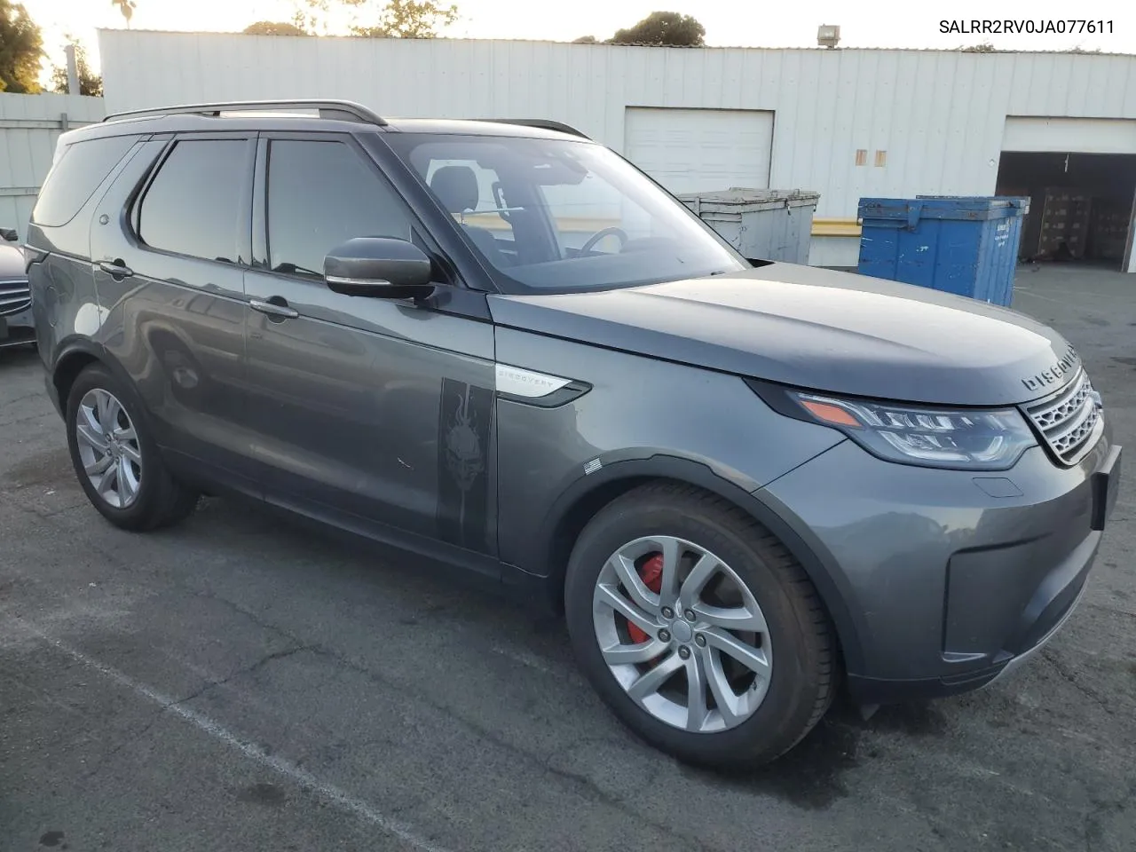 SALRR2RV0JA077611 2018 Land Rover Discovery Hse