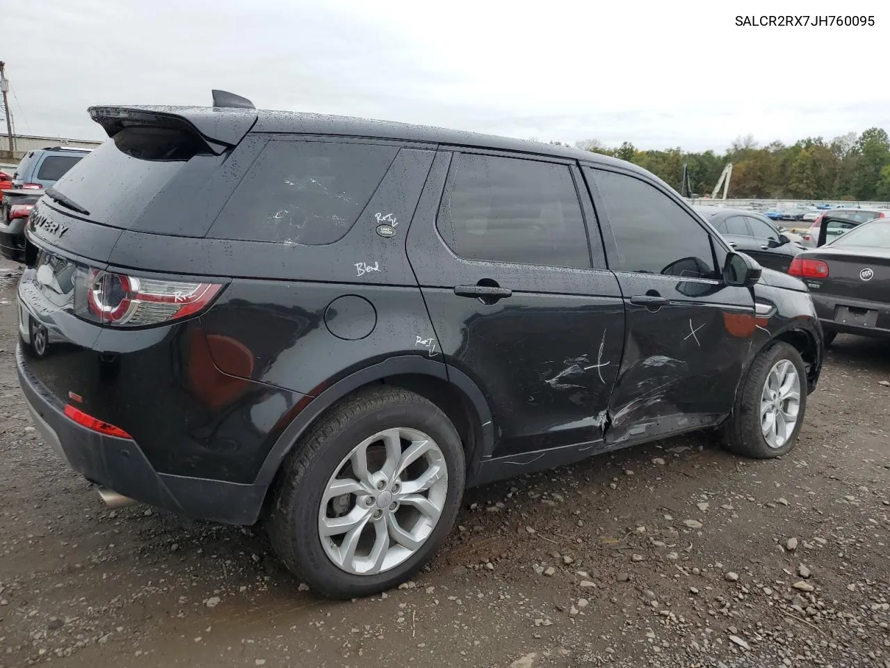 SALCR2RX7JH760095 2018 Land Rover Discovery Sport Hse