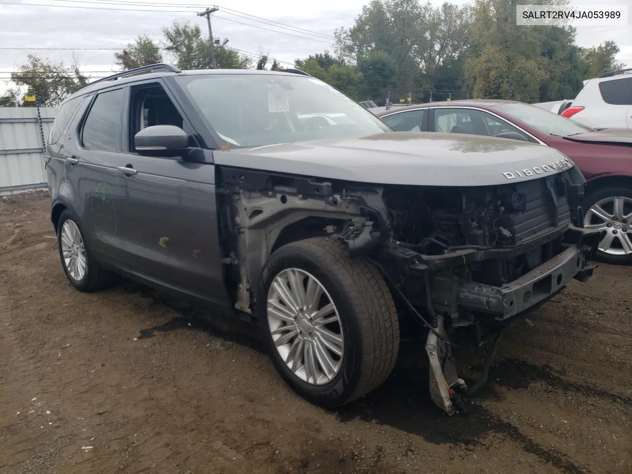 2018 Land Rover Discovery Hse Luxury VIN: SALRT2RV4JA053989 Lot: 72985824