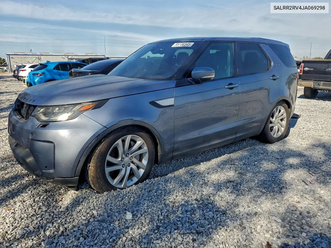 SALRR2RV4JA069298 2018 Land Rover Discovery Hse
