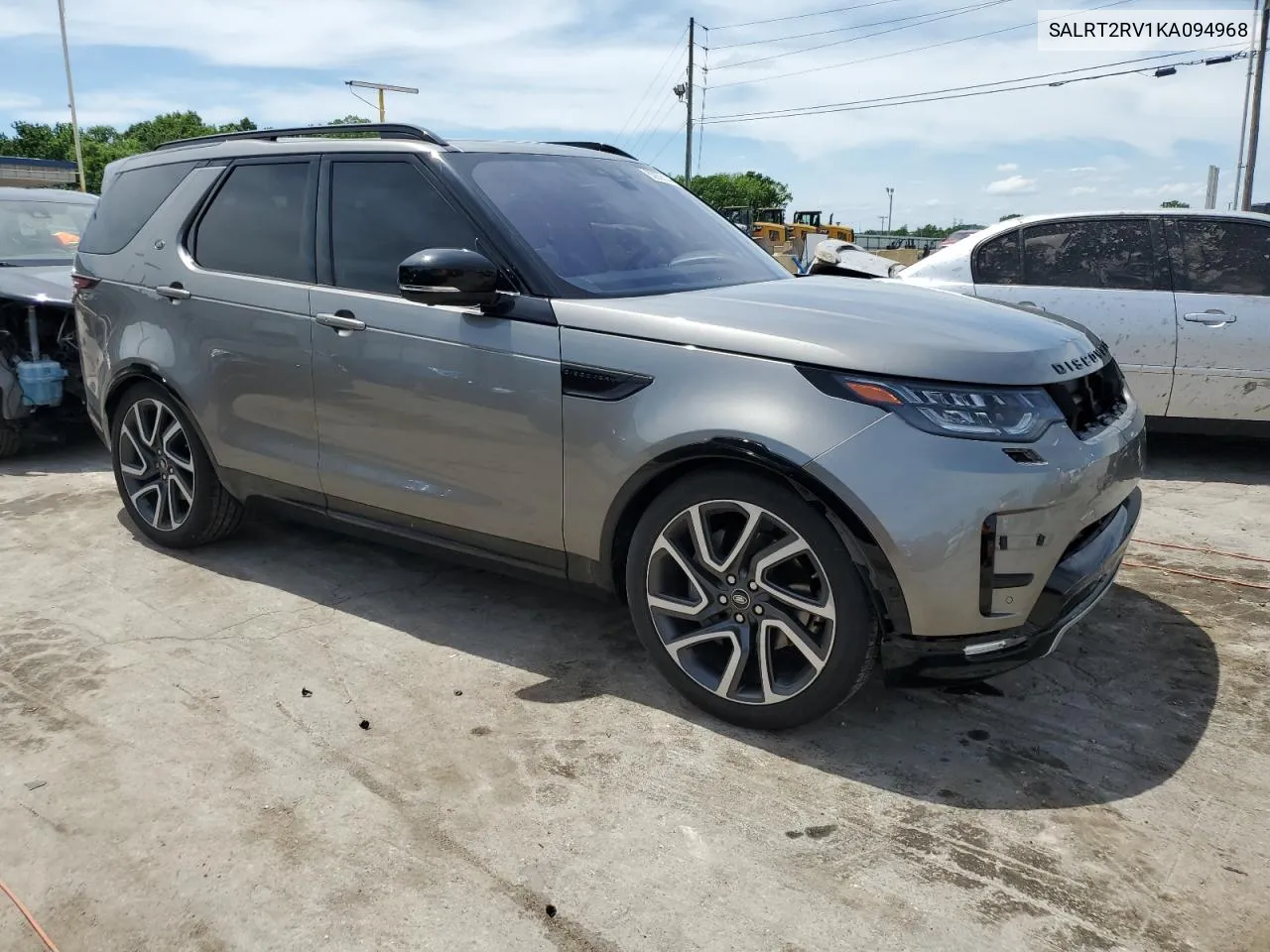 2019 Land Rover Discovery Hse Luxury VIN: SALRT2RV1KA094968 Lot: 52856144