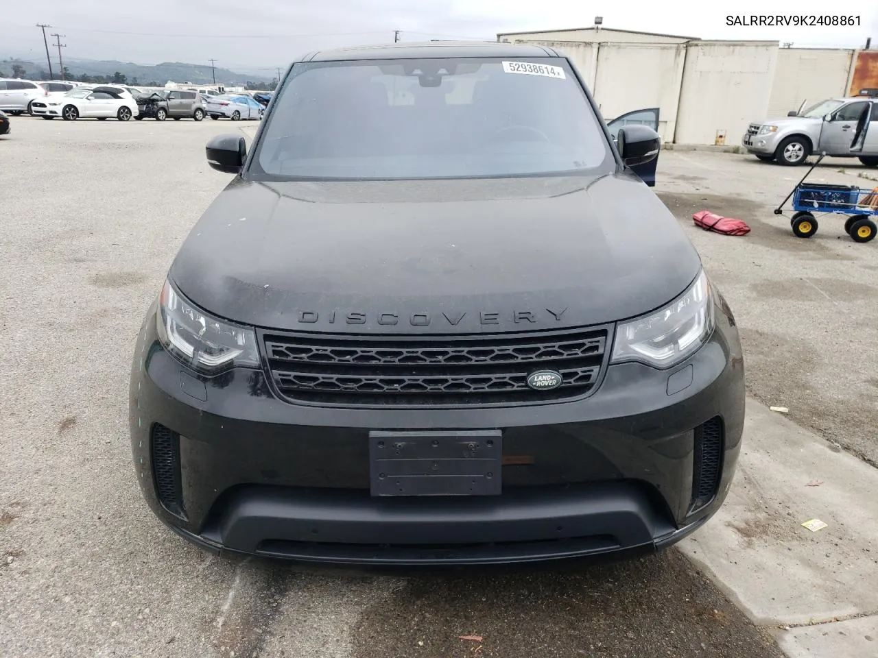 2019 Land Rover Discovery Hse VIN: SALRR2RV9K2408861 Lot: 52938614