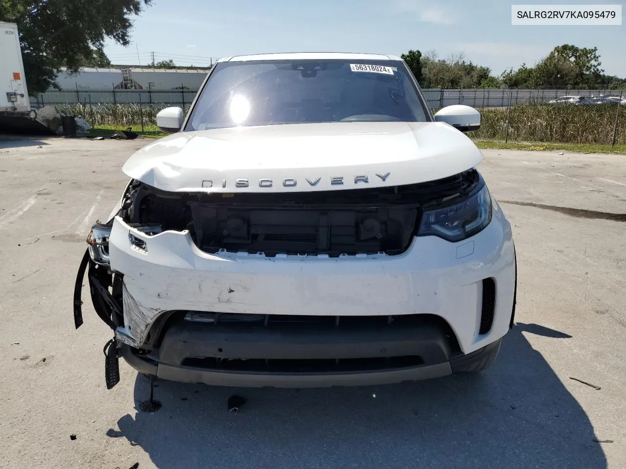 2019 Land Rover Discovery Se VIN: SALRG2RV7KA095479 Lot: 56318024