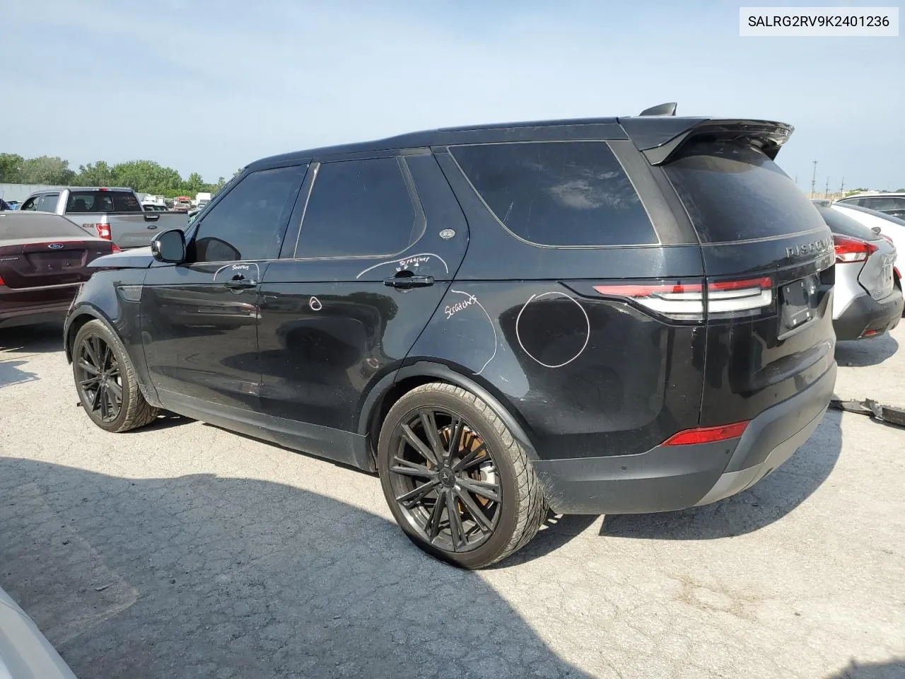 2019 Land Rover Discovery Se VIN: SALRG2RV9K2401236 Lot: 56476004