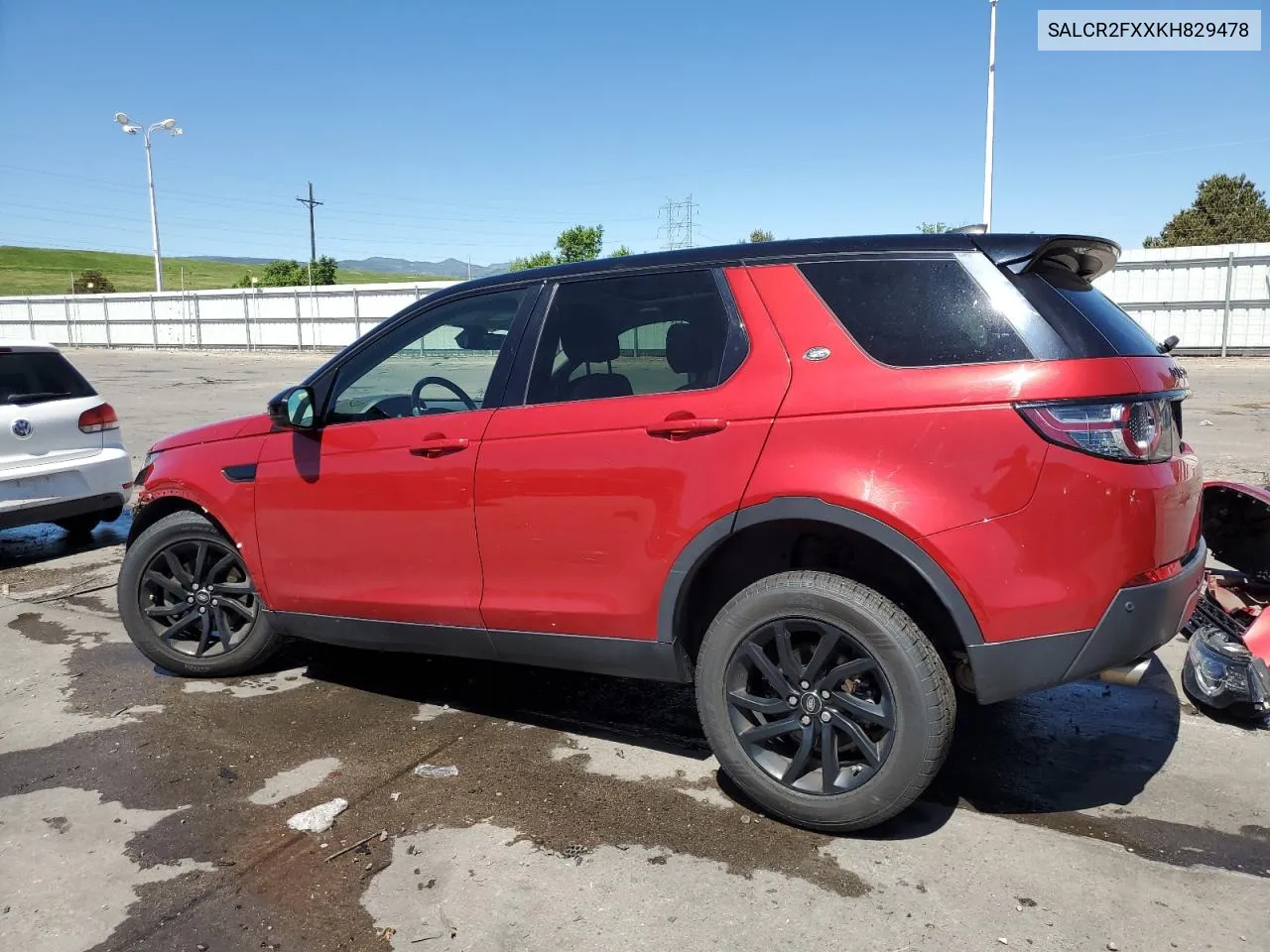 2019 Land Rover Discovery Sport Hse VIN: SALCR2FXXKH829478 Lot: 57230354