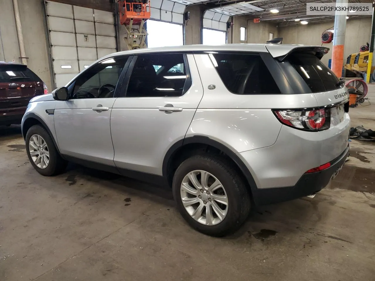 2019 Land Rover Discovery Sport Se VIN: SALCP2FX3KH789525 Lot: 58612324