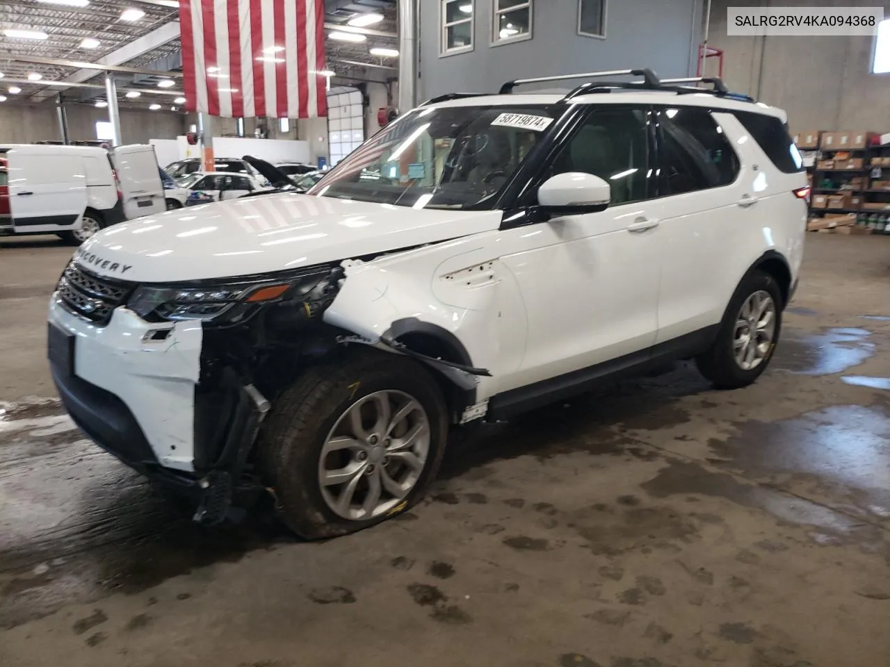 SALRG2RV4KA094368 2019 Land Rover Discovery Se