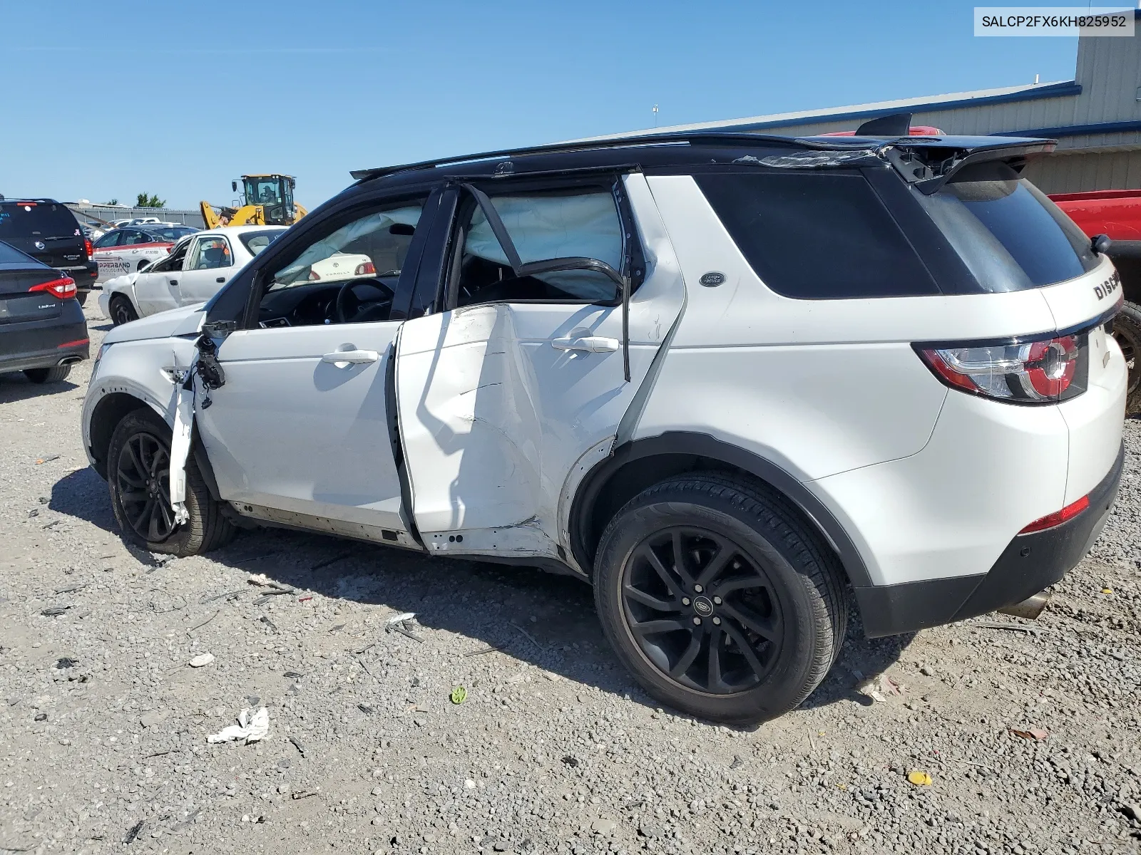 2019 Land Rover Discovery Sport Se VIN: SALCP2FX6KH825952 Lot: 58847614