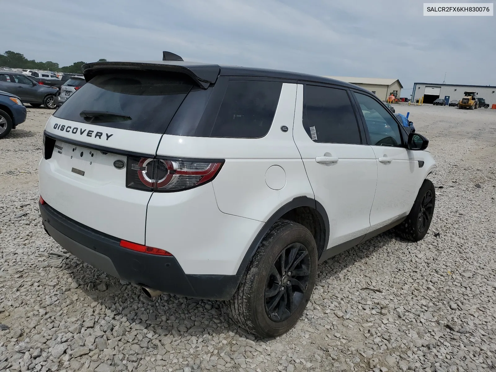 2019 Land Rover Discovery Sport Hse VIN: SALCR2FX6KH830076 Lot: 59084694