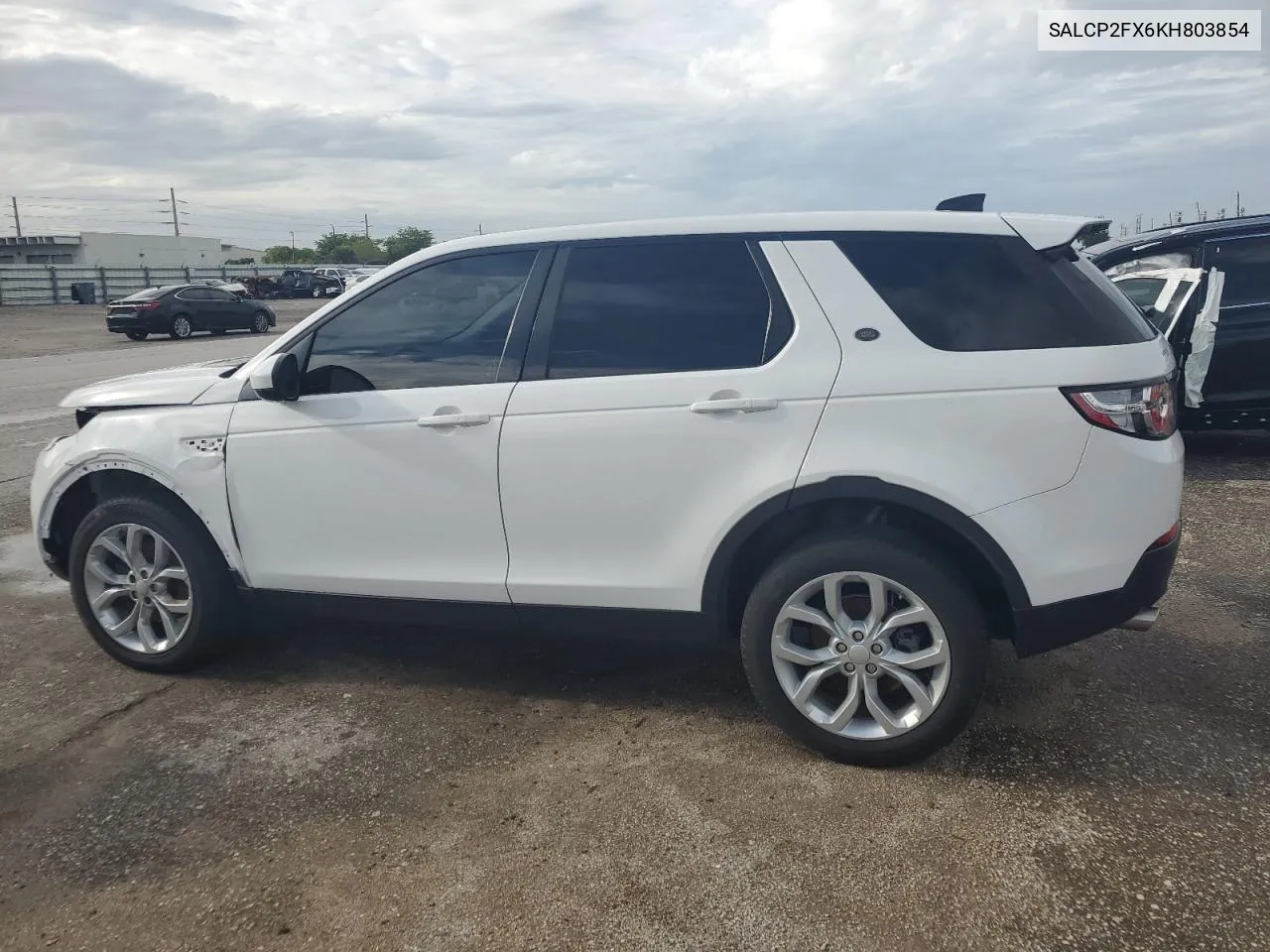 2019 Land Rover Discovery Sport Se VIN: SALCP2FX6KH803854 Lot: 59089614