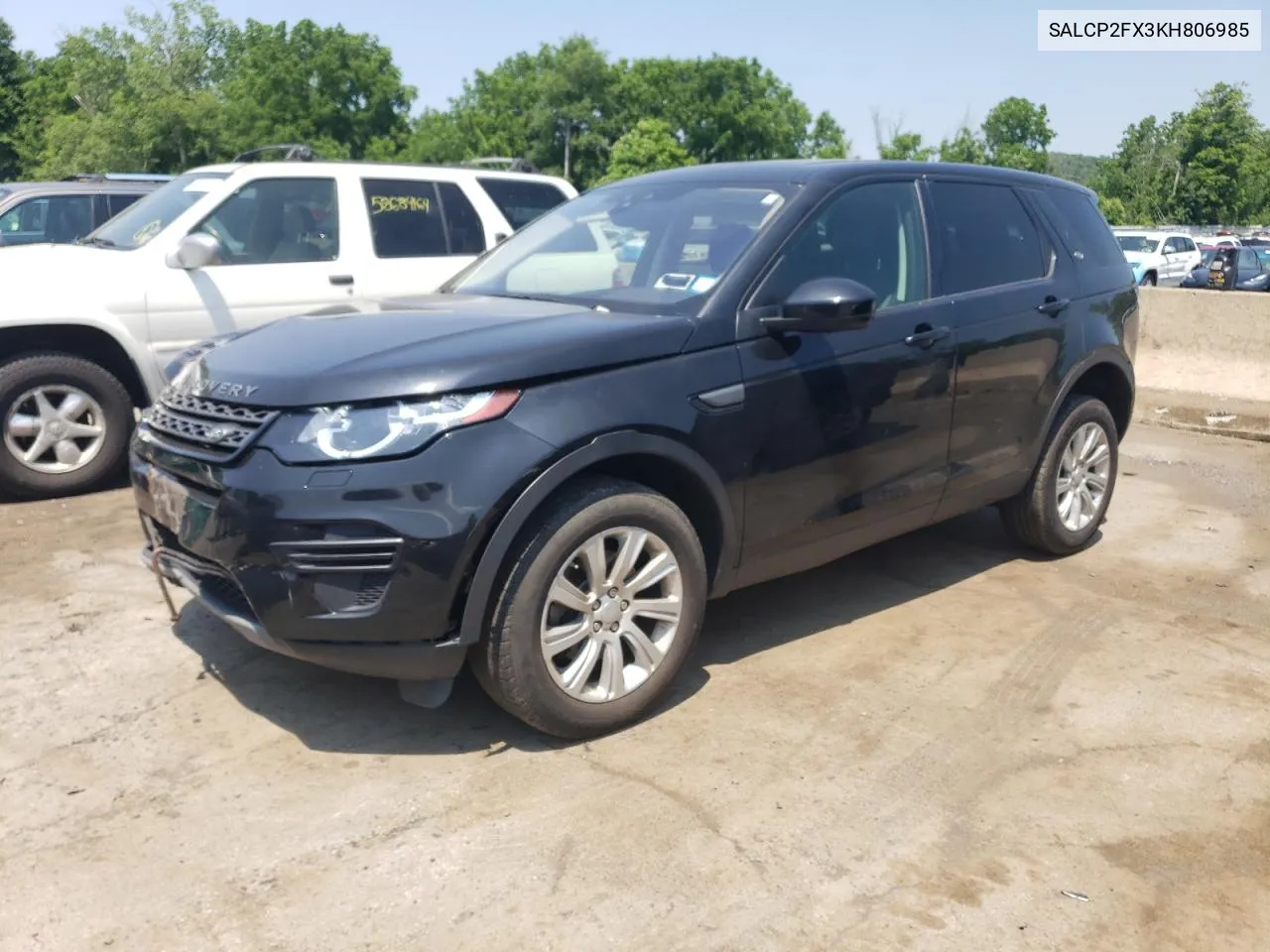 2019 Land Rover Discovery Sport Se VIN: SALCP2FX3KH806985 Lot: 59392664