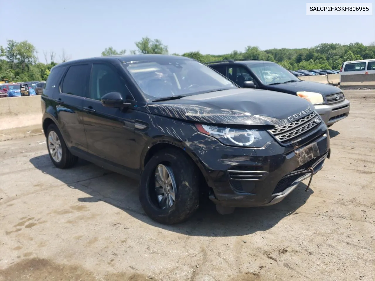 SALCP2FX3KH806985 2019 Land Rover Discovery Sport Se