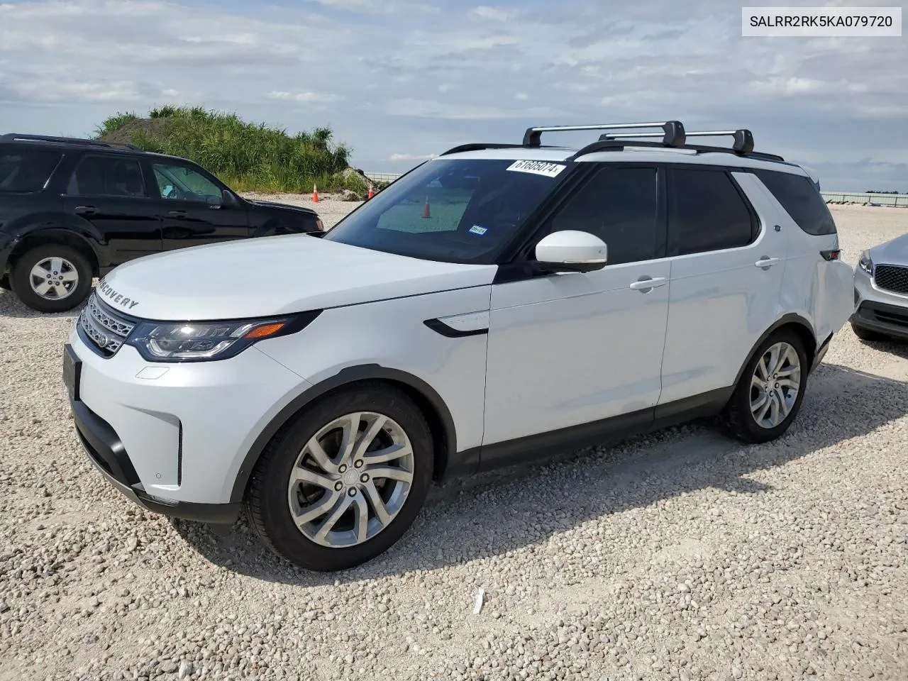 2019 Land Rover Discovery Hse VIN: SALRR2RK5KA079720 Lot: 61605074