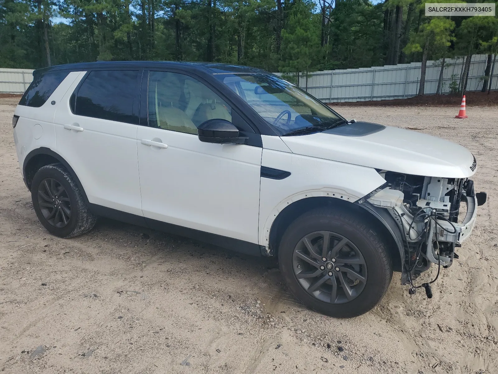 2019 Land Rover Discovery Sport Hse VIN: SALCR2FXXKH793405 Lot: 63858214