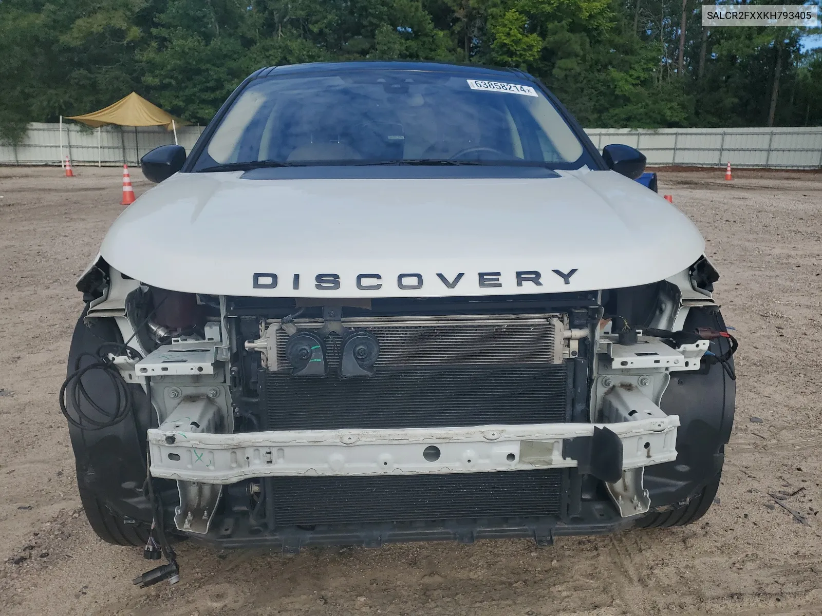 SALCR2FXXKH793405 2019 Land Rover Discovery Sport Hse