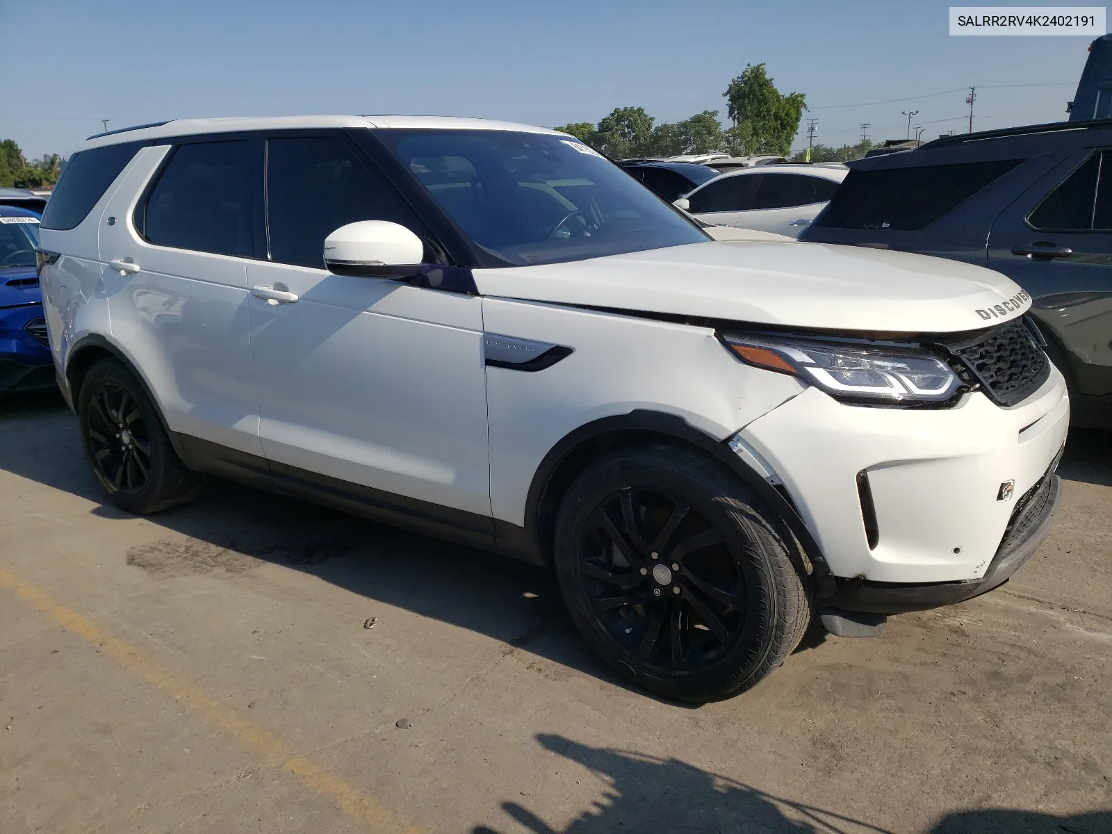 2019 Land Rover Discovery Hse VIN: SALRR2RV4K2402191 Lot: 64715224