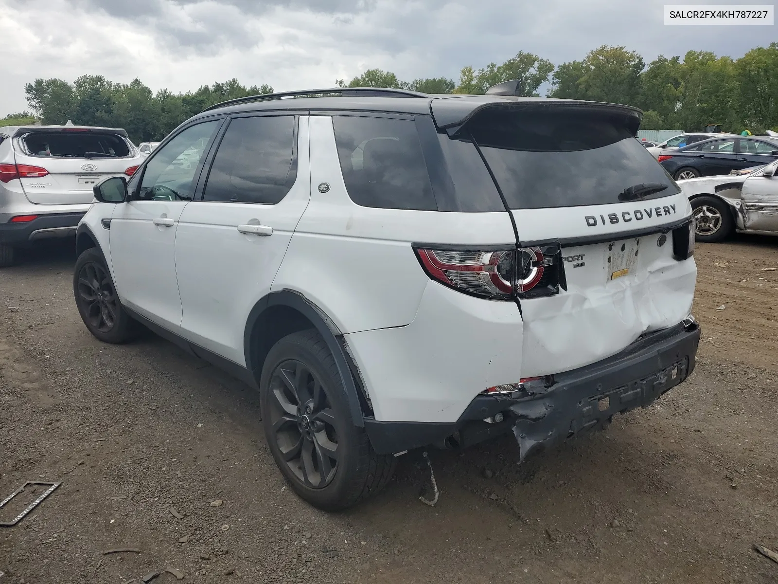 2019 Land Rover Discovery Sport Hse VIN: SALCR2FX4KH787227 Lot: 65846164