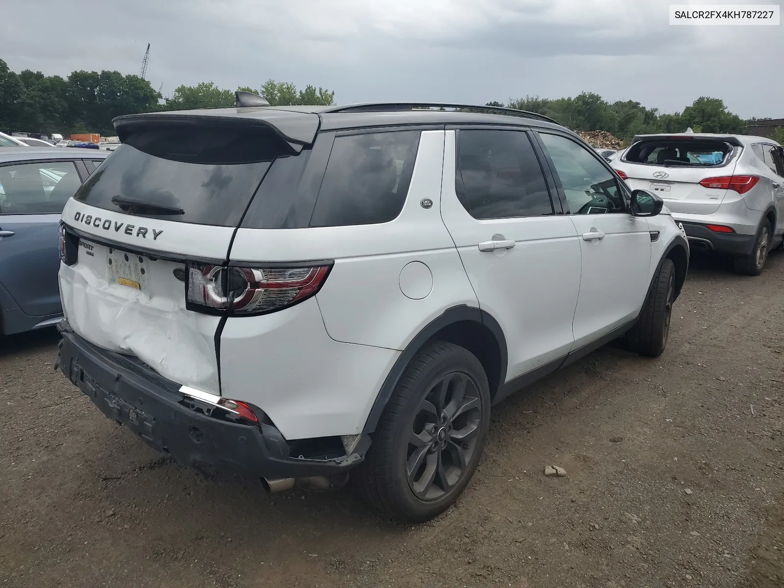 SALCR2FX4KH787227 2019 Land Rover Discovery Sport Hse