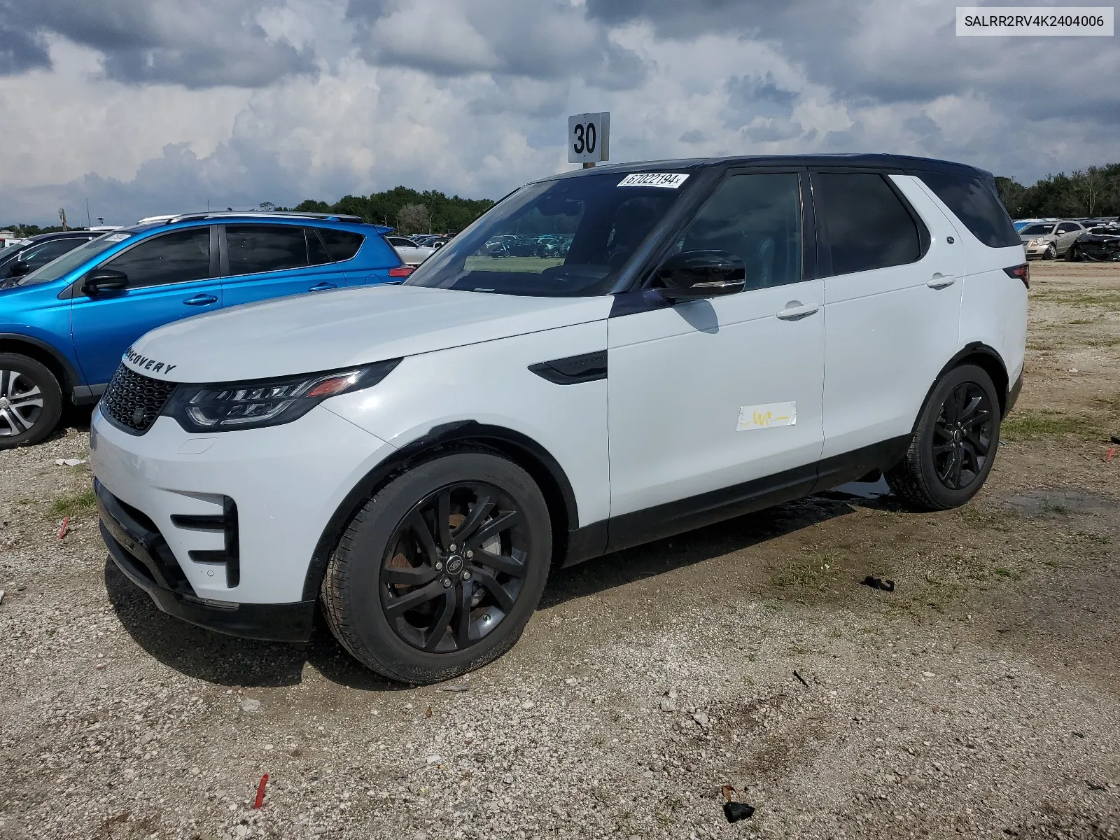 SALRR2RV4K2404006 2019 Land Rover Discovery Hse