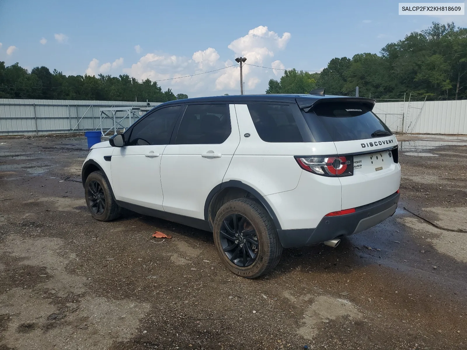 2019 Land Rover Discovery Sport Se VIN: SALCP2FX2KH818609 Lot: 67828814