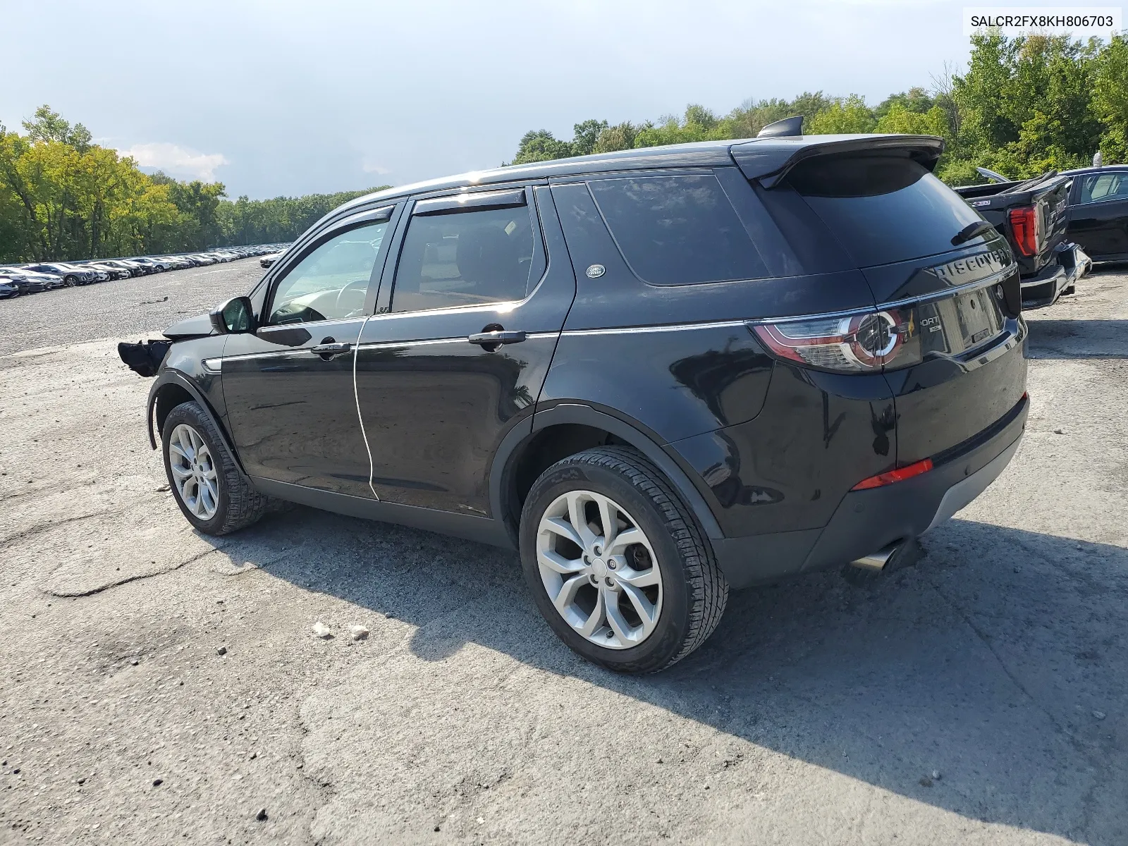 2019 Land Rover Discovery Sport Hse VIN: SALCR2FX8KH806703 Lot: 68686064