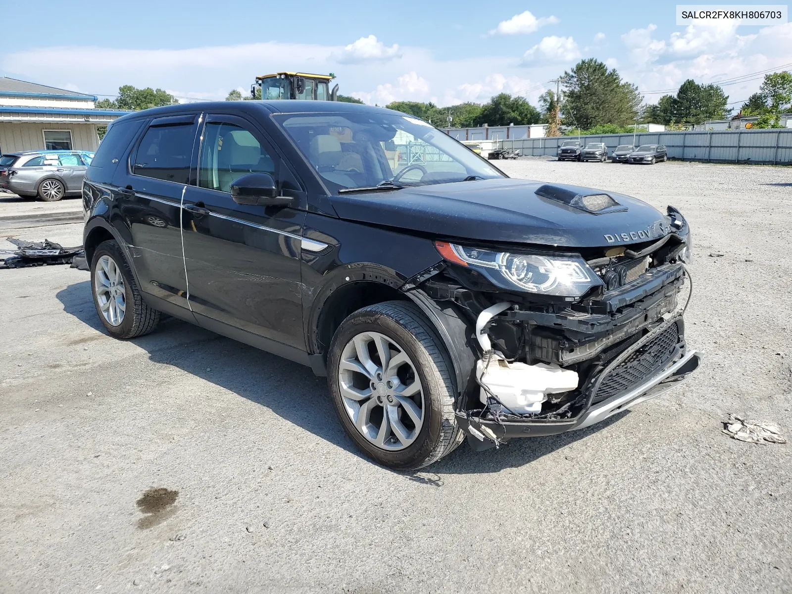 2019 Land Rover Discovery Sport Hse VIN: SALCR2FX8KH806703 Lot: 68686064