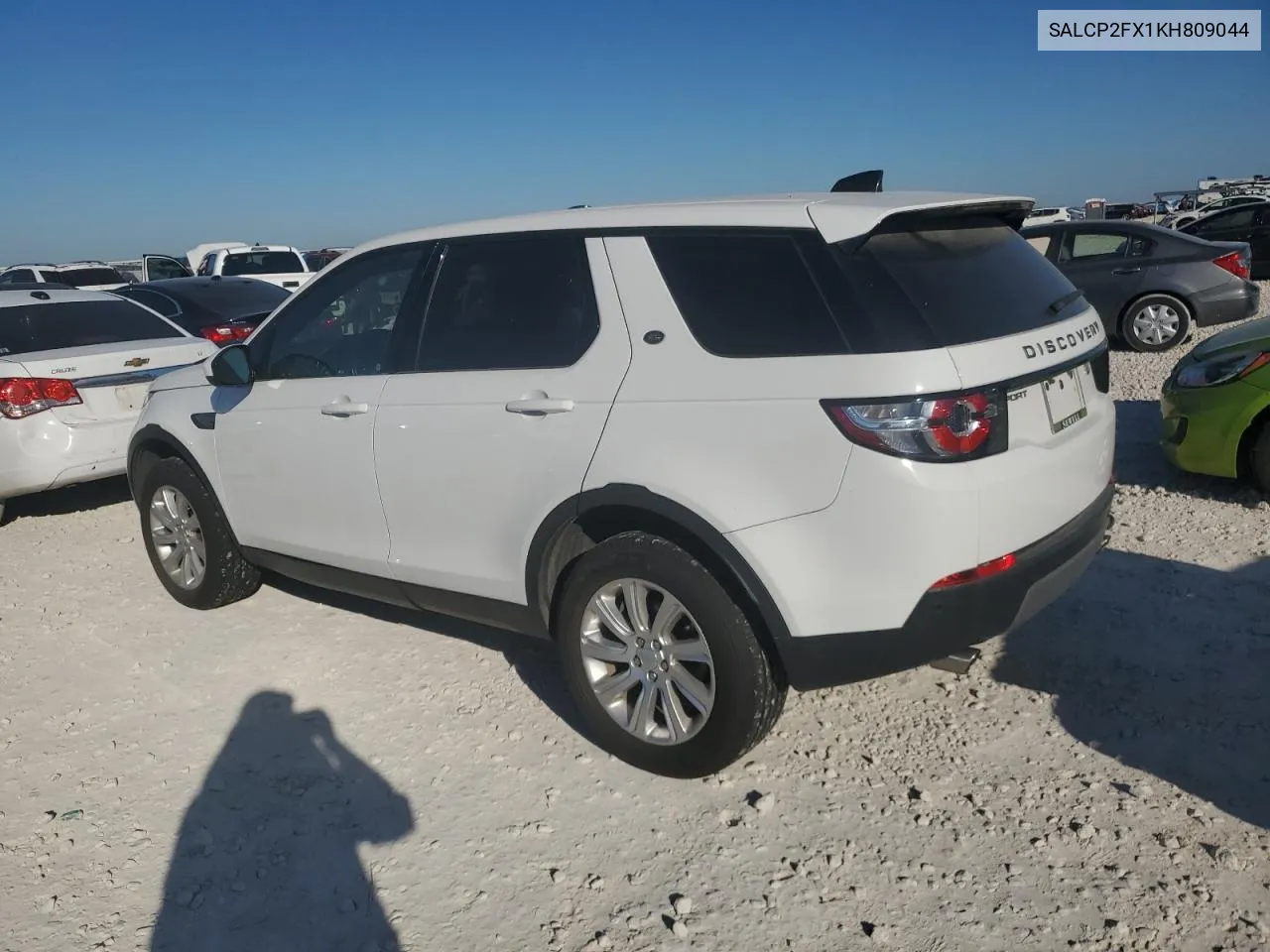 2019 Land Rover Discovery Sport Se VIN: SALCP2FX1KH809044 Lot: 68784904