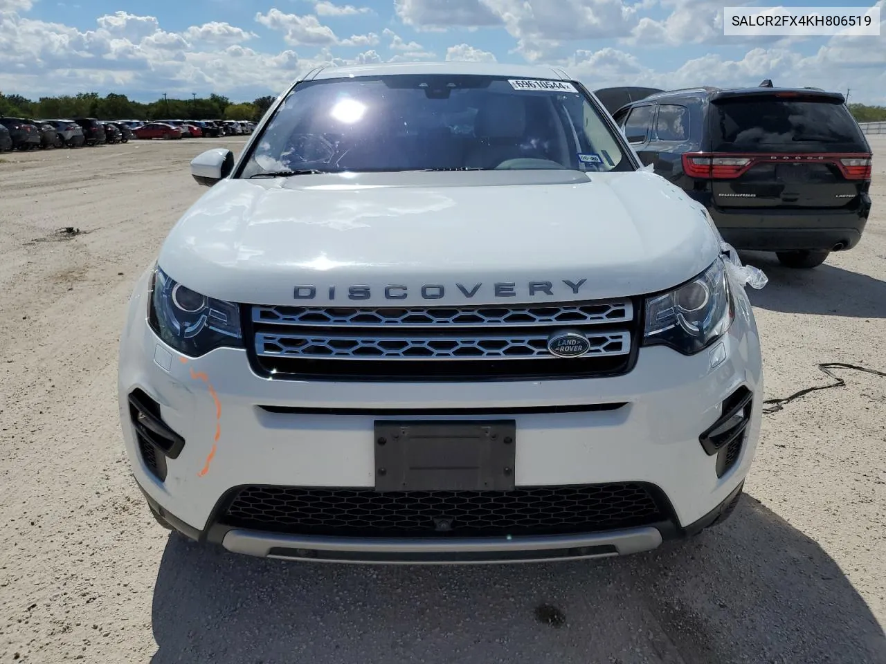 2019 Land Rover Discovery Sport Hse VIN: SALCR2FX4KH806519 Lot: 69610544