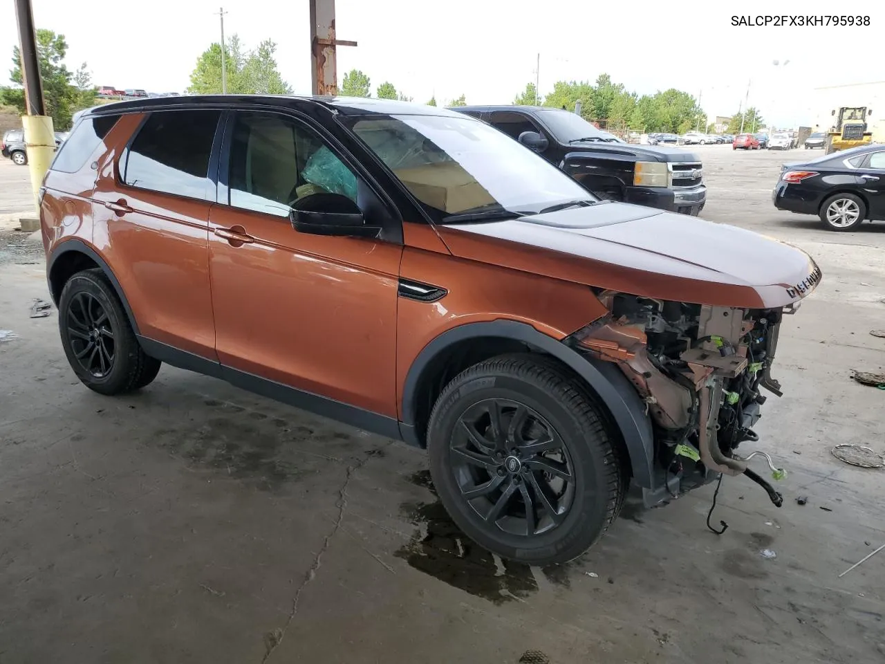 SALCP2FX3KH795938 2019 Land Rover Discovery Sport Se