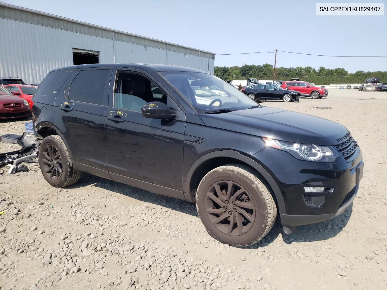 2019 Land Rover Discovery Sport Se VIN: SALCP2FX1KH829407 Lot: 70057804