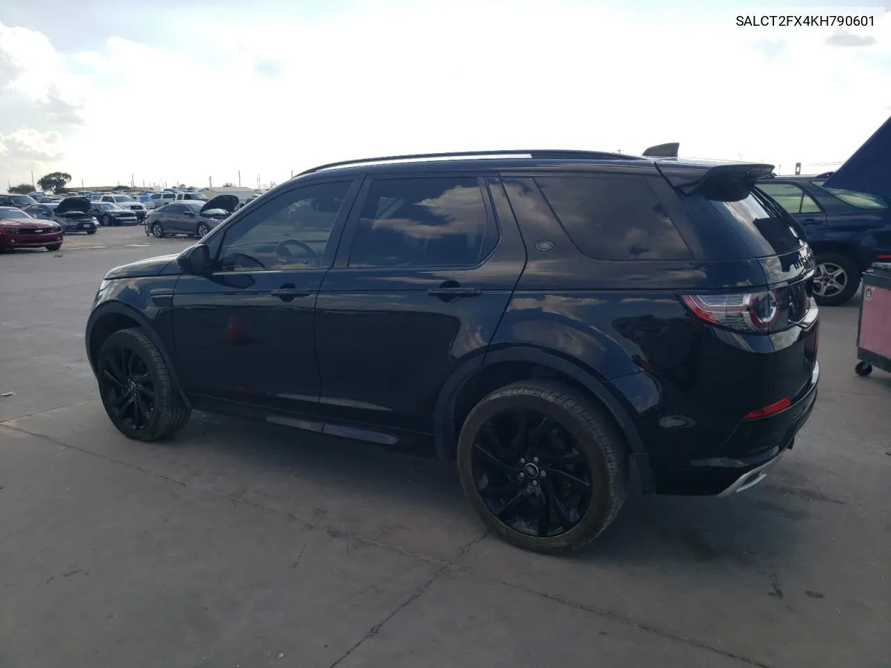 SALCT2FX4KH790601 2019 Land Rover Discovery Sport Hse Luxury