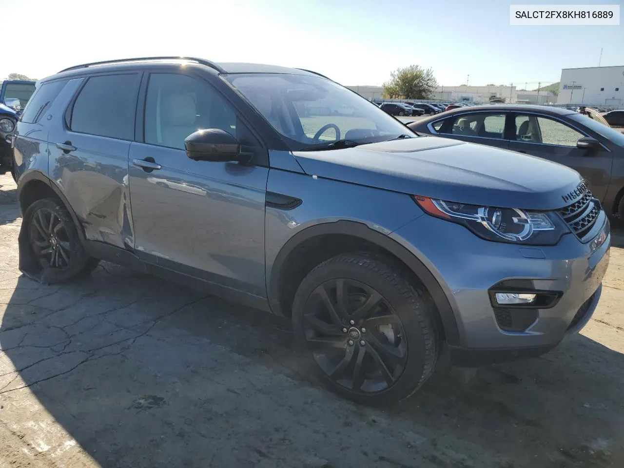 2019 Land Rover Discovery Sport Hse Luxury VIN: SALCT2FX8KH816889 Lot: 73173304