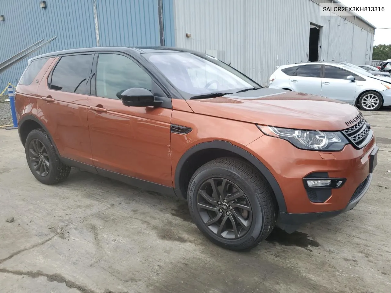 2019 Land Rover Discovery Sport Hse VIN: SALCR2FX3KH813316 Lot: 73313954