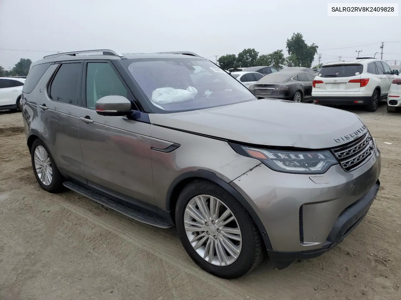 2019 Land Rover Discovery Se VIN: SALRG2RV8K2409828 Lot: 73561574