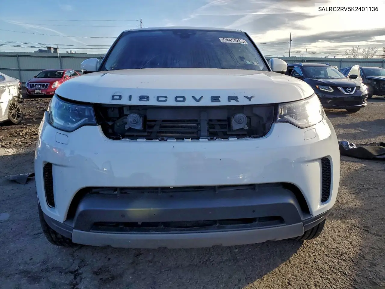 SALRG2RV5K2401136 2019 Land Rover Discovery Se