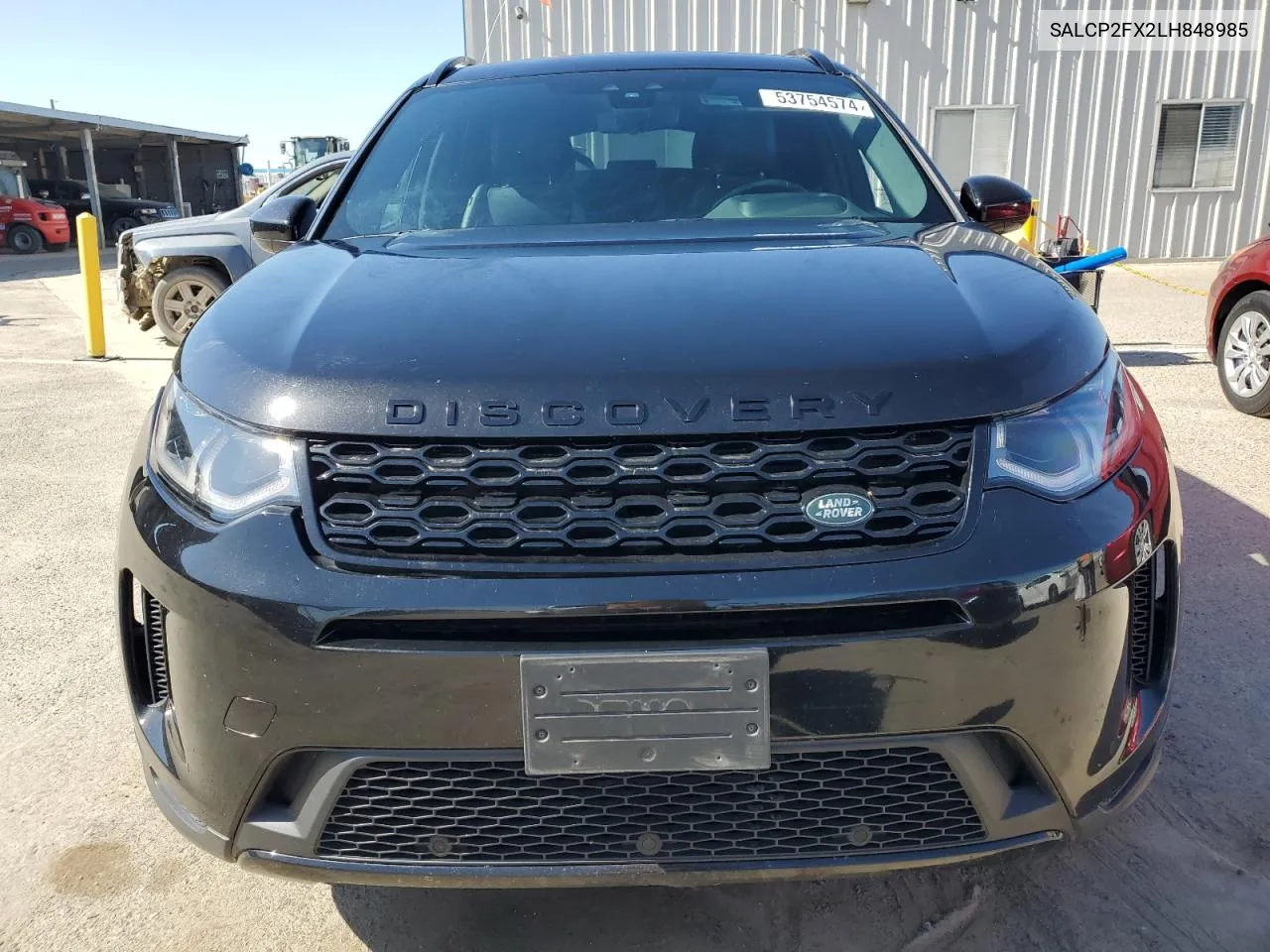 2020 Land Rover Discovery Sport Se VIN: SALCP2FX2LH848985 Lot: 53754574