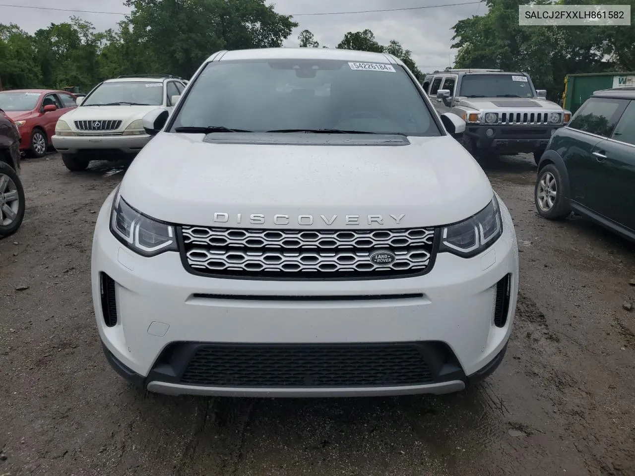 2020 Land Rover Discovery Sport S VIN: SALCJ2FXXLH861582 Lot: 54226184