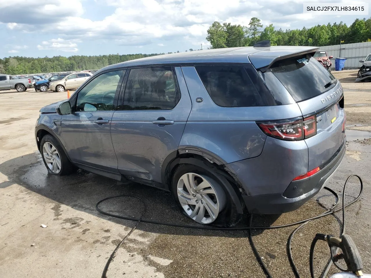 2020 Land Rover Discovery Sport S VIN: SALCJ2FX7LH834615 Lot: 57920694