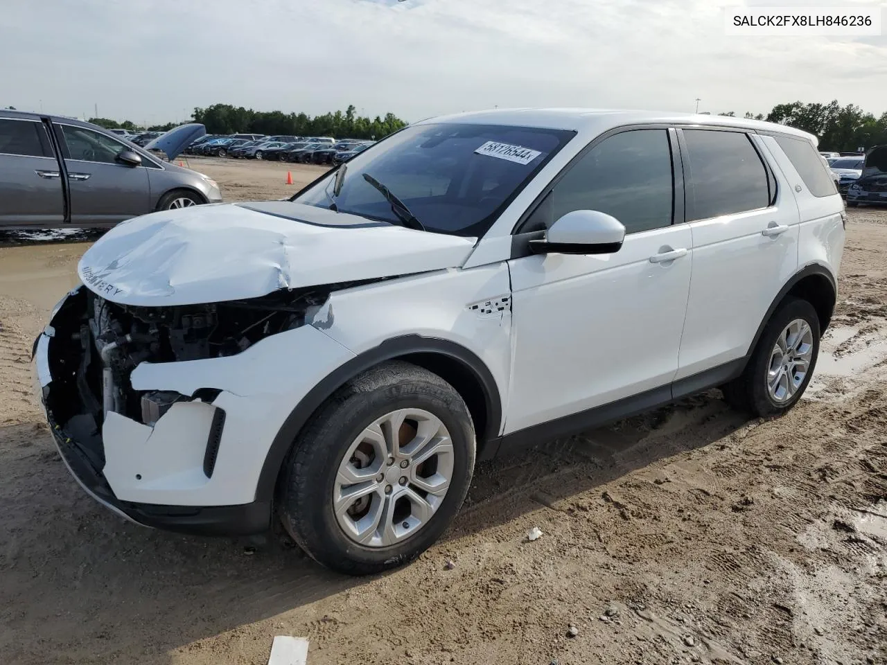 2020 Land Rover Discovery Sport VIN: SALCK2FX8LH846236 Lot: 58126544