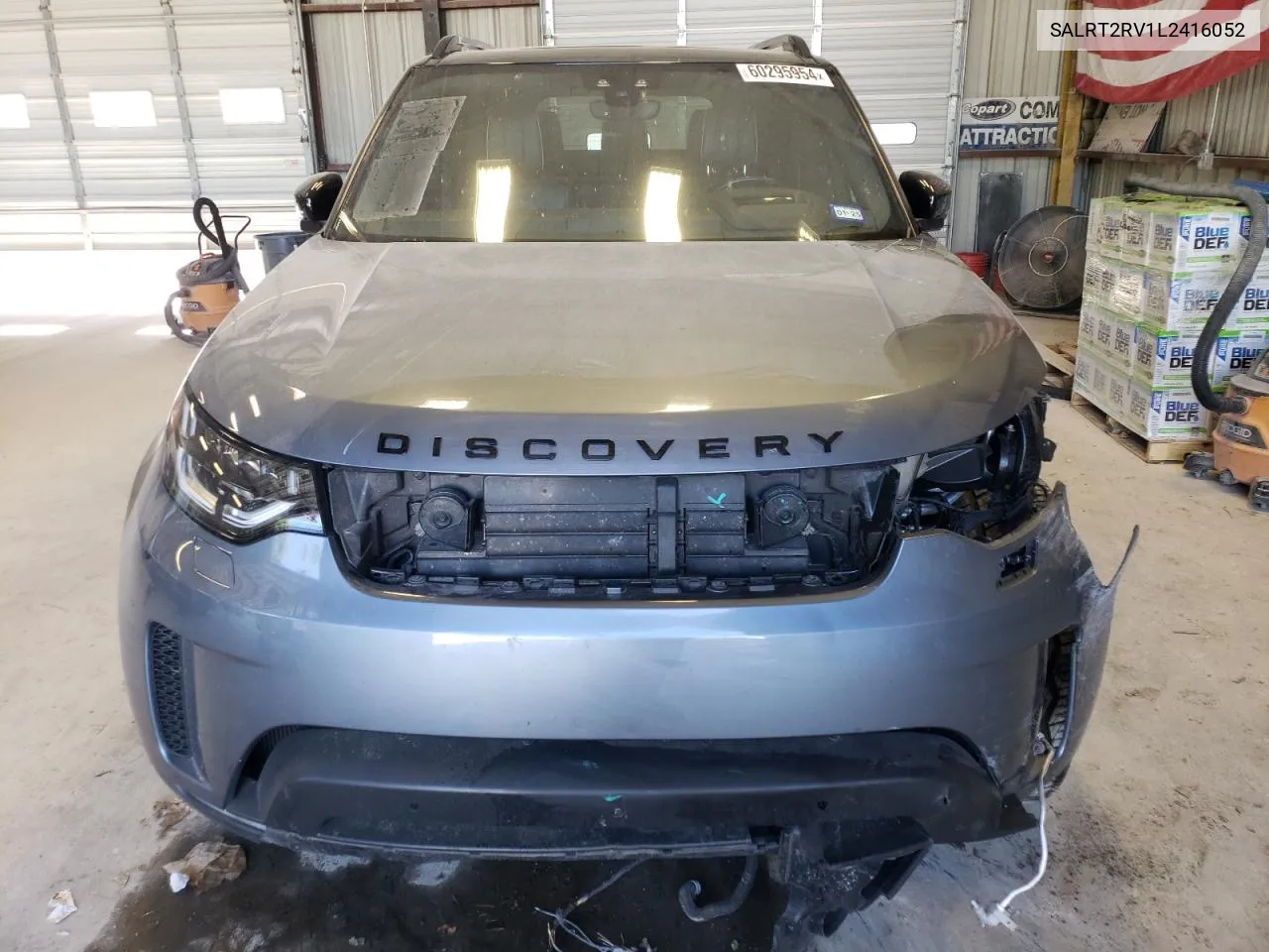 2020 Land Rover Discovery Hse Luxury VIN: SALRT2RV1L2416052 Lot: 60295954