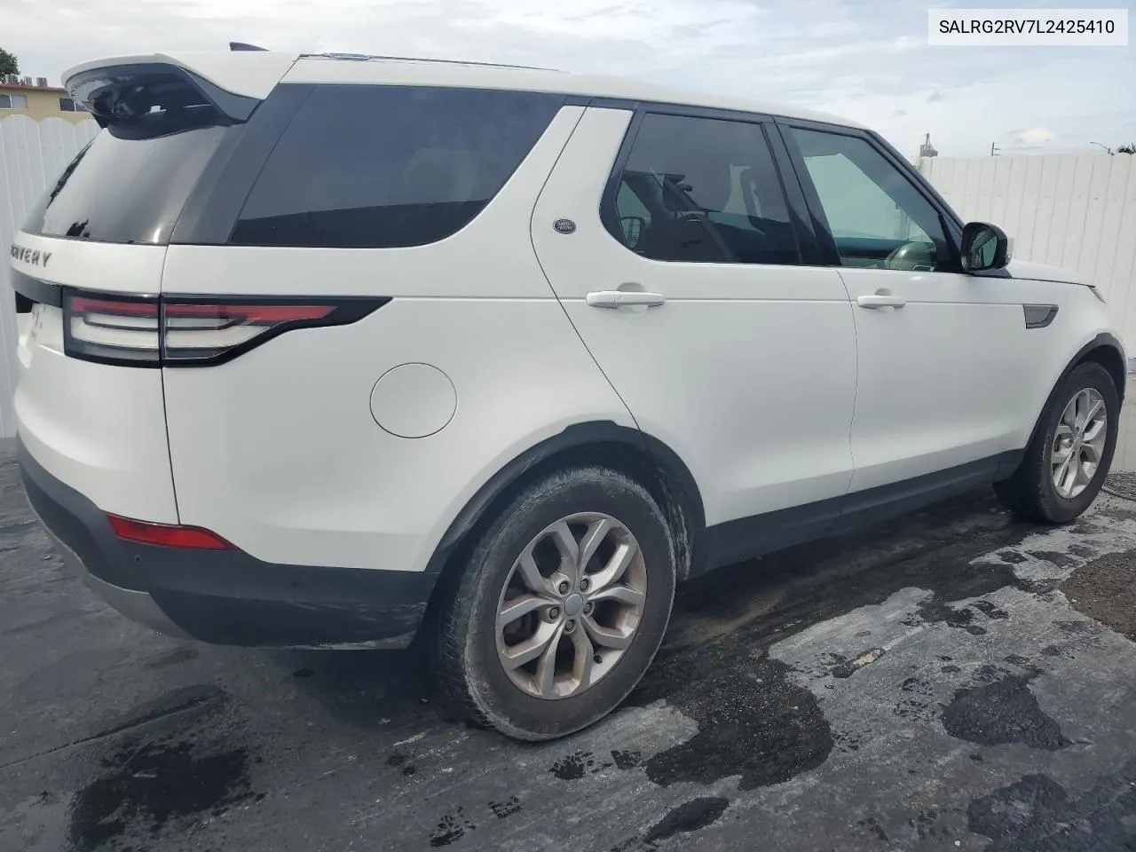 2020 Land Rover Discovery Se VIN: SALRG2RV7L2425410 Lot: 60308854